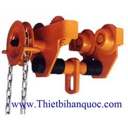 Xe rùa xích kéo tay cho palang 5 tấn DAESAN Hàn Quốc Xe rùa xích kéo tay cho palang 5 tấn DAESAN Hàn Quốc