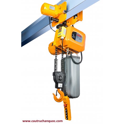 Palang xích điện Hàn Quốc 3 tấn DAESAN bao gồm cụm di chuyển Palang xích điện Hàn Quốc 3 tấn DAESAN bao gồm cụm di chuyển